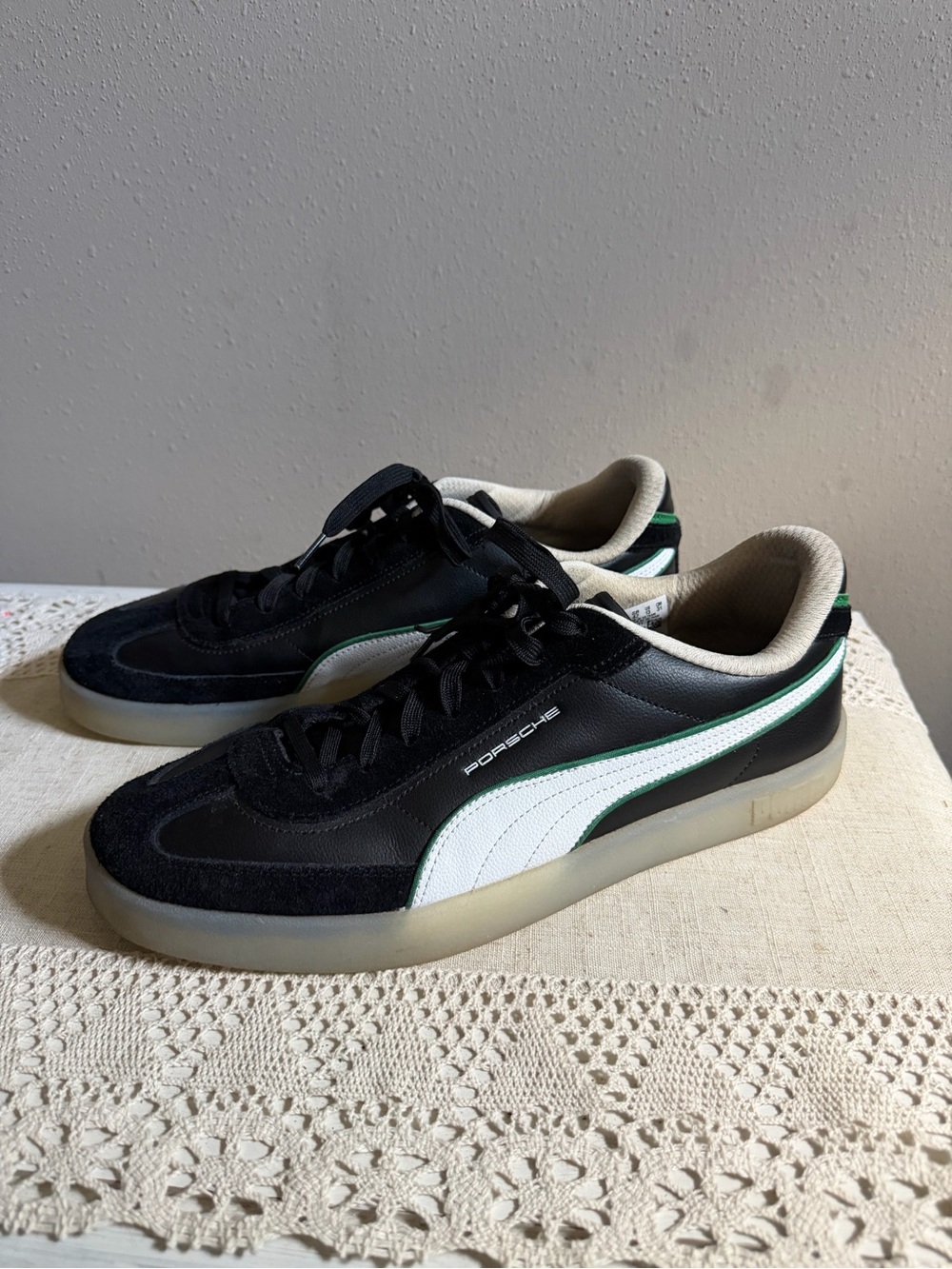 PUMA X Porsche Turbo Legacy Club II Era Lace Up Mens 13 Black
Suede Sneakers